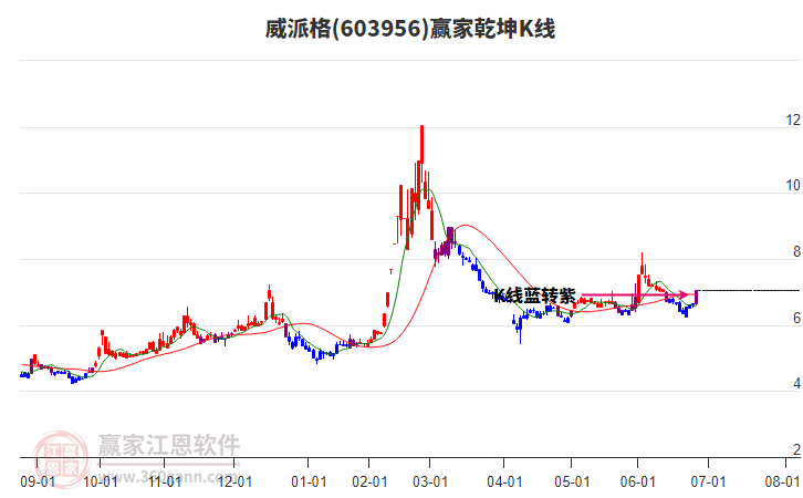 603956威派格贏家乾坤K線工具