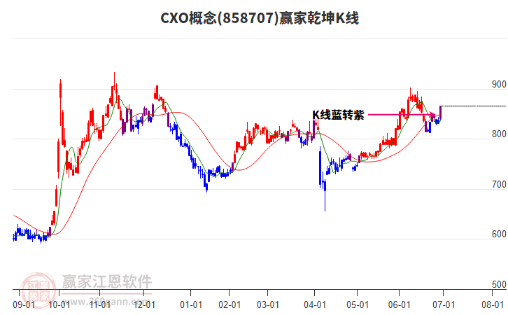 858707CXO贏家乾坤K線工具