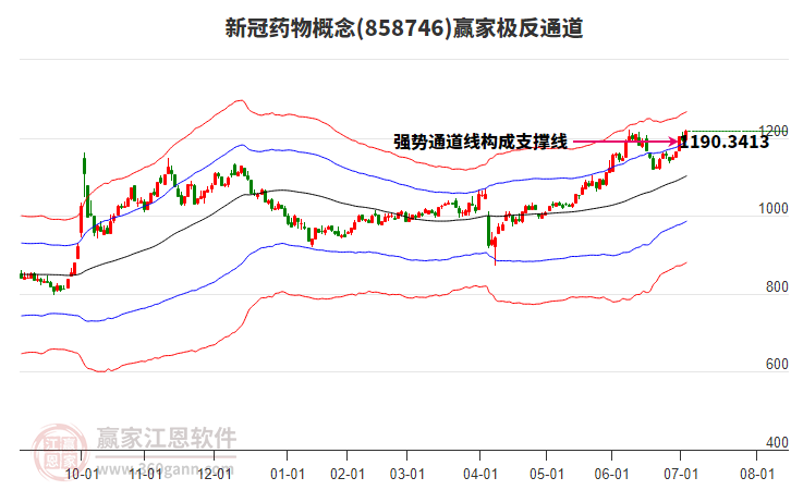 858746新冠藥物贏家極反通道工具