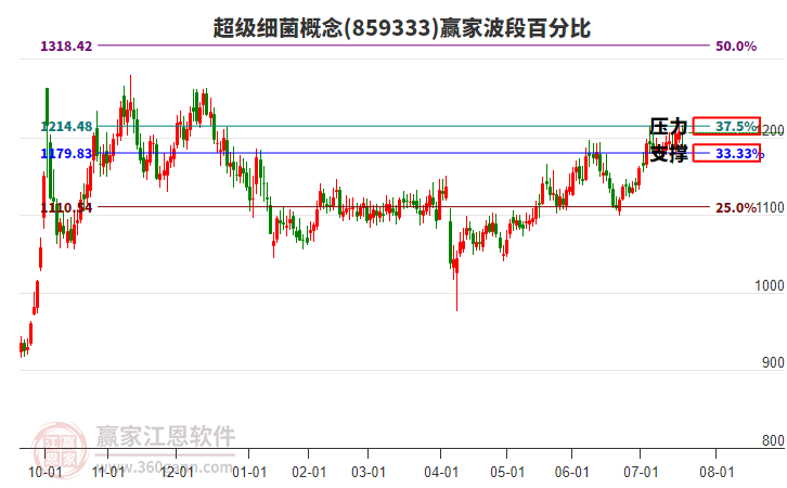 超級(jí)細(xì)菌概念贏家波段百分比工具 超級(jí)細(xì)菌概念贏家波段百分比工具