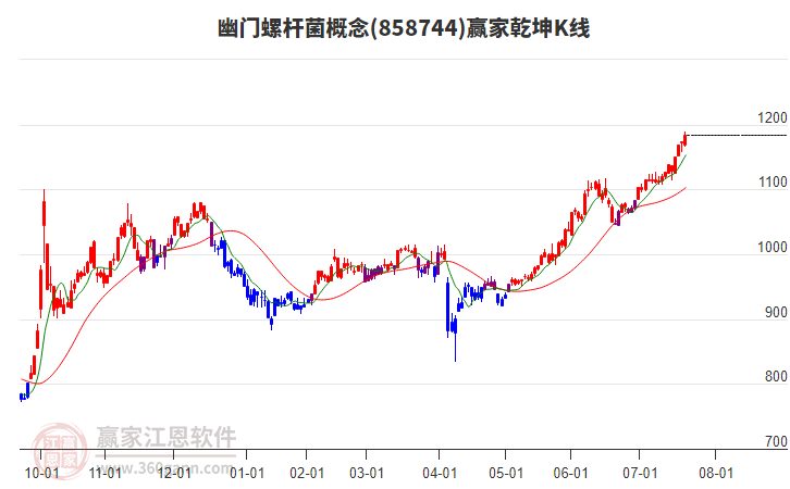858744幽門螺桿菌贏家乾坤K線工具