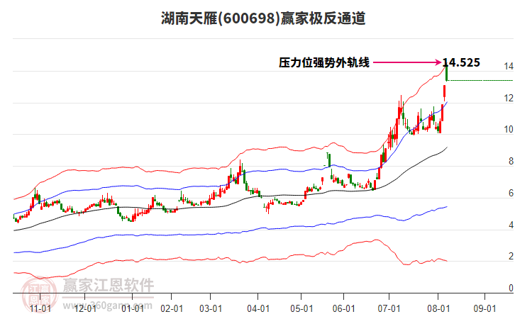 600698湖南天雁贏家極反通道工具