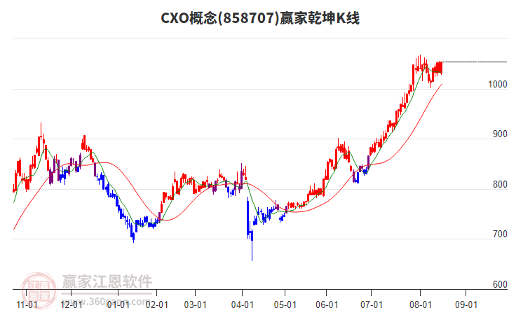 858707CXO贏家乾坤K線工具