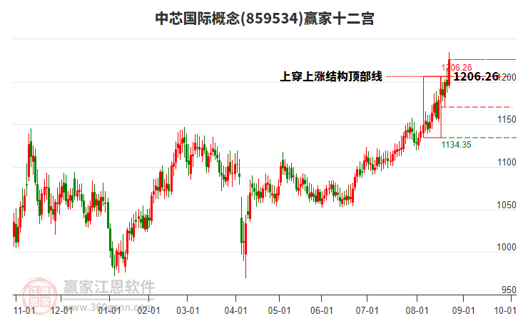 859534中芯國際贏家十二宮工具