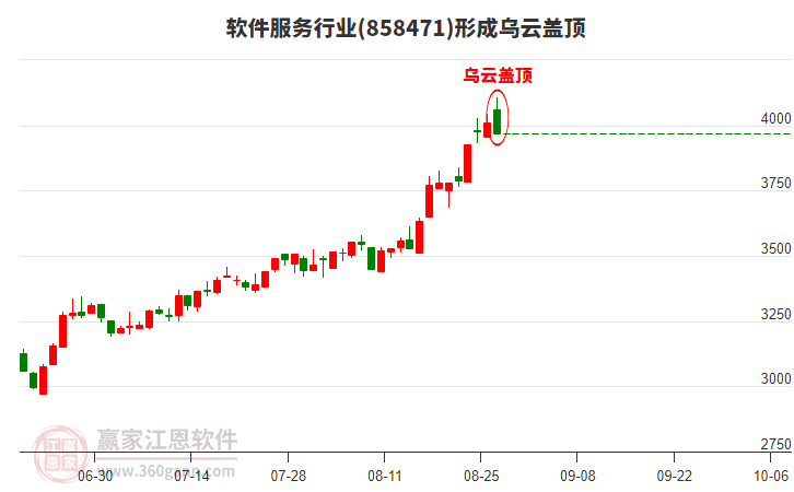 軟件服務(wù)形成烏云蓋頂形態(tài)