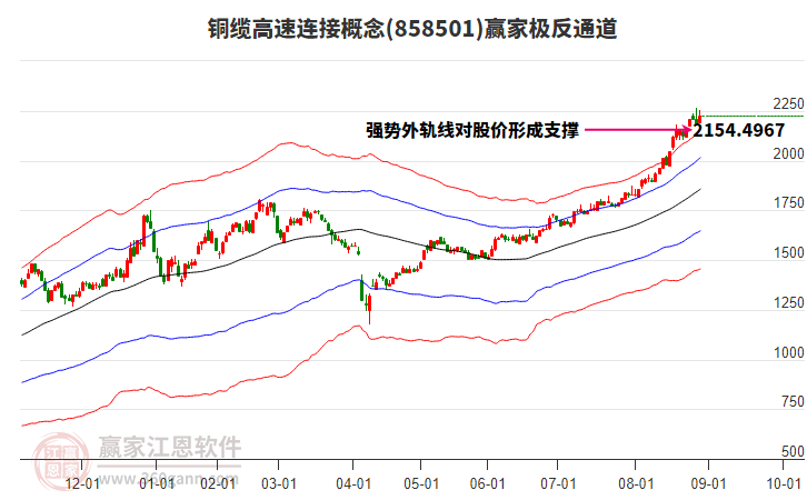 858501銅纜高速連接贏家極反通道工具