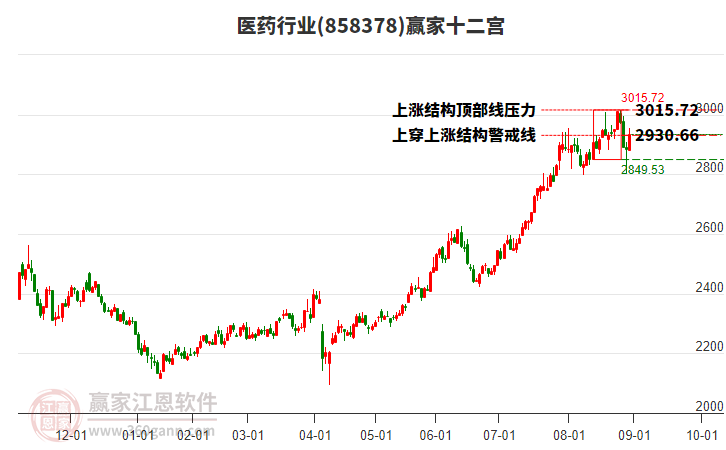 858378醫(yī)藥贏家十二宮工具