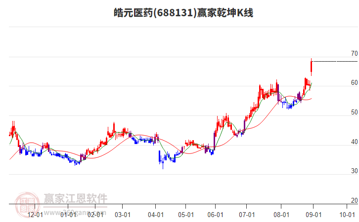 688131皓元醫(yī)藥贏家乾坤K線工具