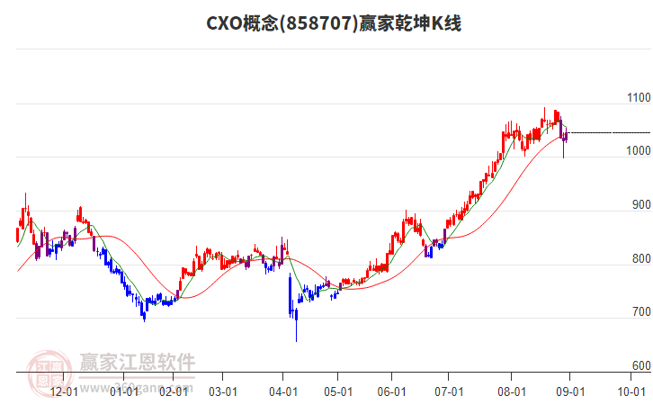 858707CXO贏家乾坤K線工具