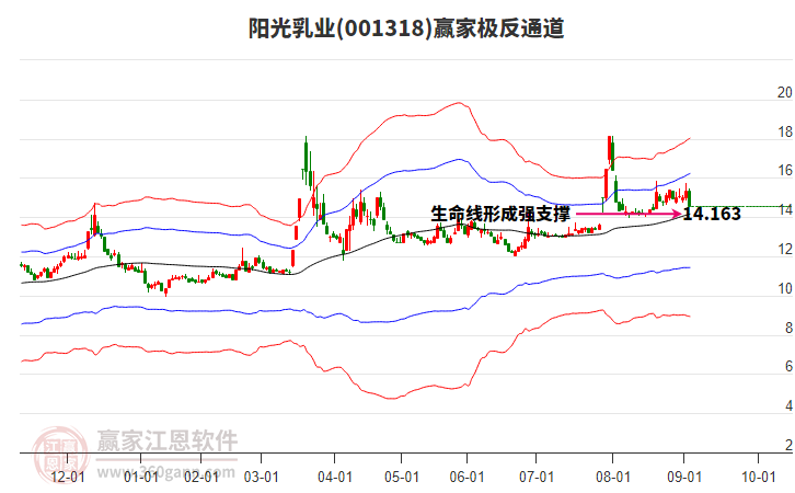 001318陽光乳業(yè)贏家極反通道工具 001318陽光乳業(yè)贏家極反通道工具