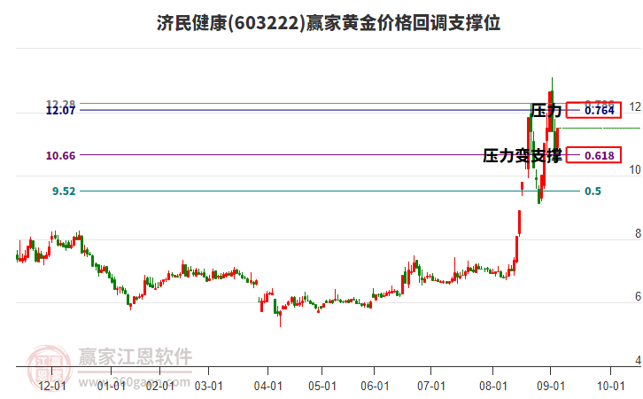 603222濟(jì)民健康黃金價(jià)格回調(diào)支撐位工具 603222濟(jì)民健康黃金價(jià)格回調(diào)支撐位工具