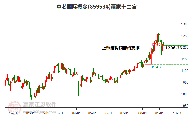 859534中芯國際贏家十二宮工具