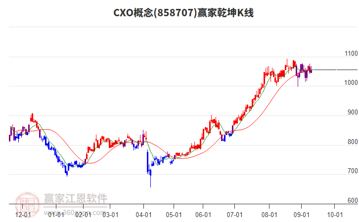 858707CXO贏家乾坤K線工具