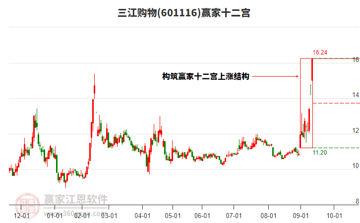 601116三江購物贏家十二宮工具