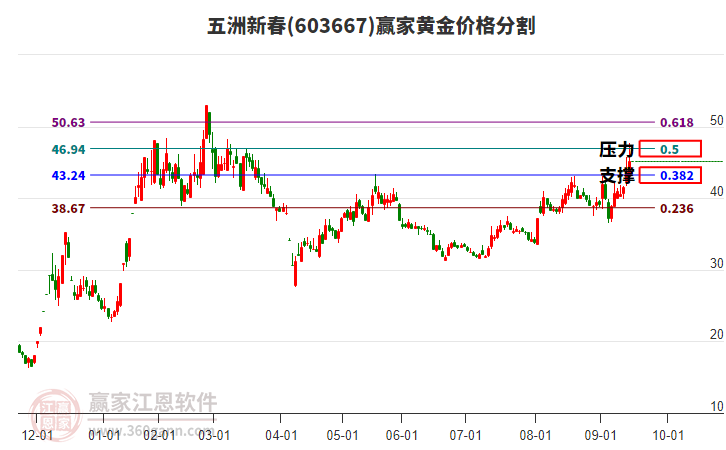 603667五洲新春黃金價(jià)格分割工具