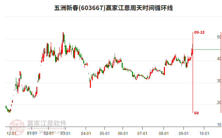 603667五洲新春江恩周天時(shí)間循環(huán)線工具