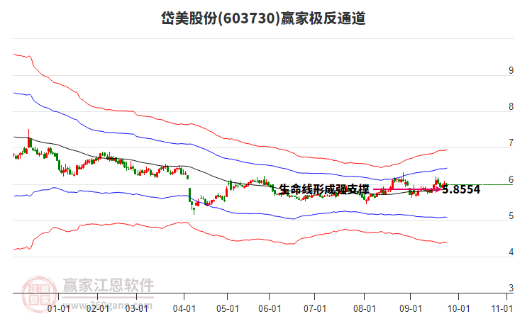 603730岱美股份贏家極反通道工具