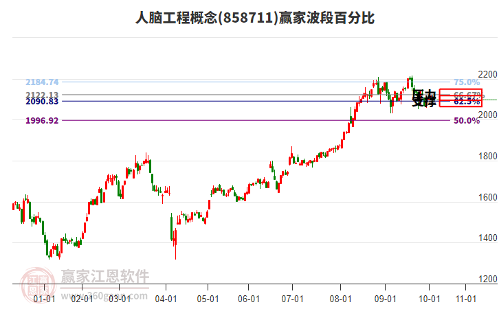 人腦工程概念板塊波段百分比工具 人腦工程概念板塊波段百分比工具