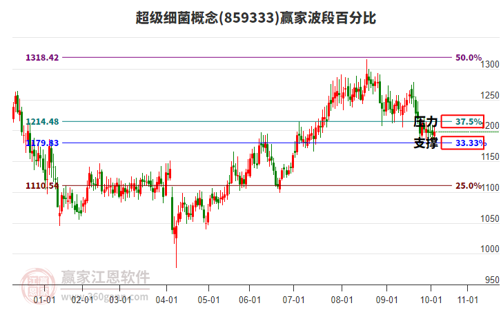 超級細(xì)菌概念贏家波段百分比工具 超級細(xì)菌概念贏家波段百分比工具