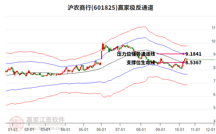 601825滬農(nóng)商行贏家極反通道工具 601825滬農(nóng)商行贏家極反通道工具