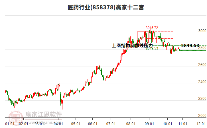 858378醫(yī)藥贏家十二宮工具