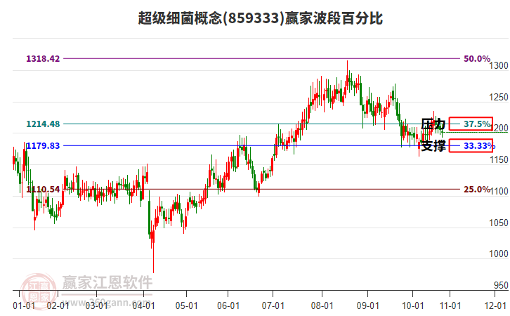 超級(jí)細(xì)菌概念贏家波段百分比工具