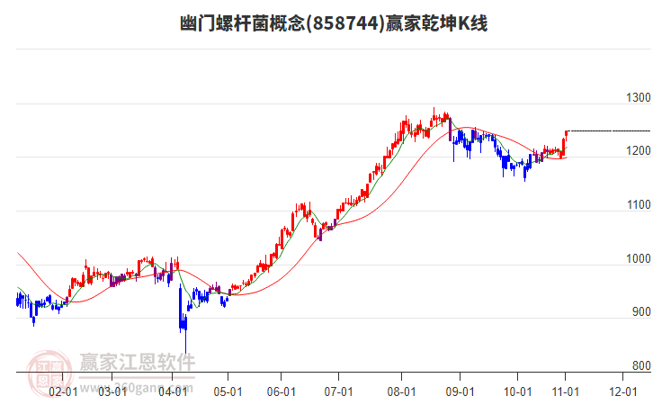 858744幽門螺桿菌贏家乾坤K線工具