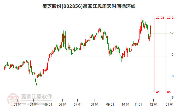 002856美芝股份江恩周天時間循環(huán)線工具