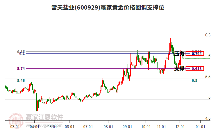 600929雪天鹽業(yè)黃金價(jià)格回調(diào)支撐位工具 600929雪天鹽業(yè)黃金價(jià)格回調(diào)支撐位工具