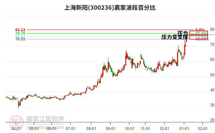 300236上海新陽波段百分比工具