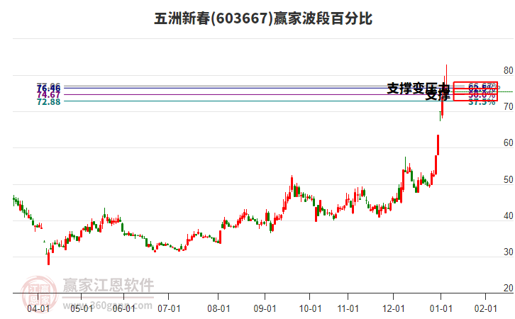 603667五洲新春贏家波段百分比工具 603667五洲新春贏家波段百分比工具