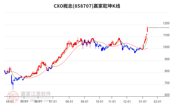 858707CXO贏家乾坤K線工具