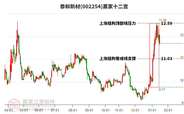 002254泰和新材贏家十二宮工具