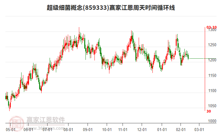 超級(jí)細(xì)菌概念贏家江恩周天時(shí)間循環(huán)線工具