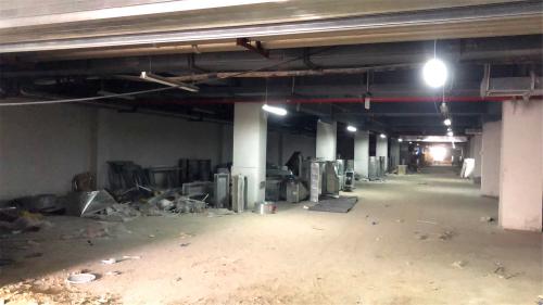 地下停車場,煙道 地下停車場,煙道