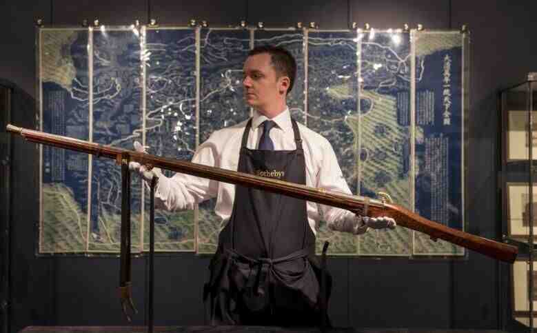 英將拍賣中國宋清文物 包括乾隆火槍和玉璽