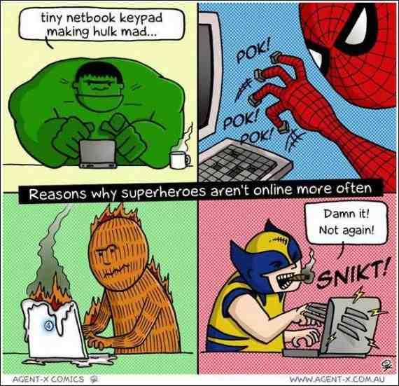 为什么英雄们不爱上网