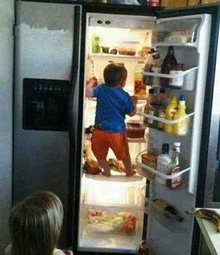 冰箱不装个锁是不行的啦