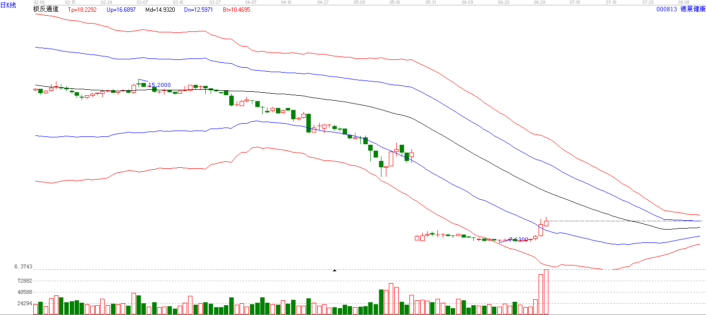 德展健康極反通道圖