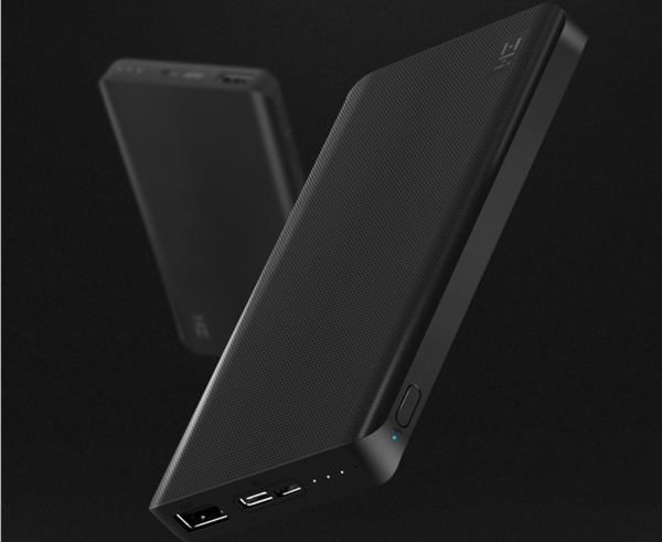 紫米推10000mAh移動電源黑色版：99元/雙向快充