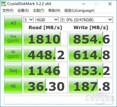 威刚 XPG GAMMIX S10 512GB P