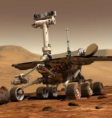 科技史上的今天(1月4日) 勇气号着陆火星