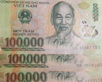 8月13日，越南盾兑美元跌至23315盾，也创下历史新低。1998年至今，越南盾兑美元一直在贬值。