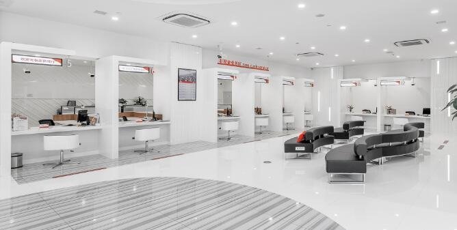 浙商銀行中簽號(hào)，渝農(nóng)商行辦公大廳