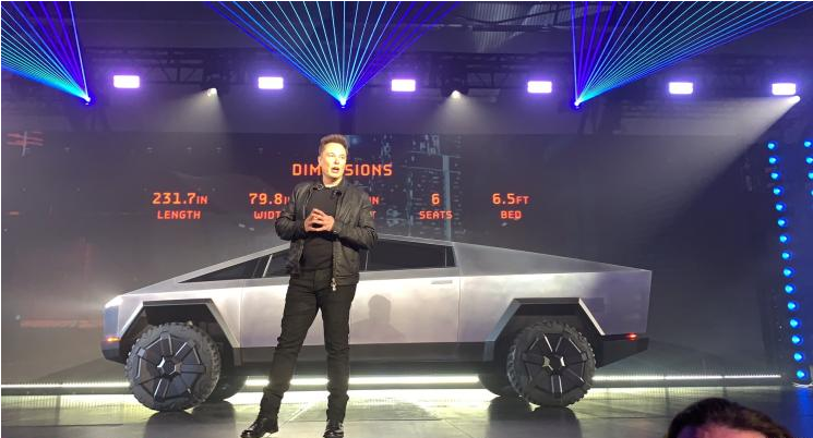 特斯拉發(fā)布電皮卡