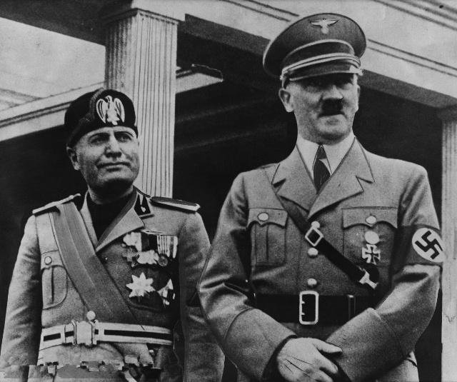 希特勒、墨索里尼