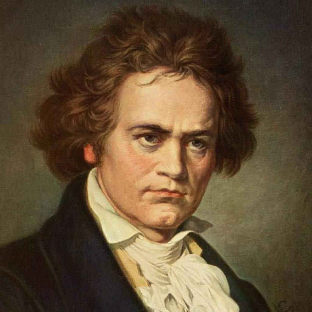 Ludwig van Beethoven; portrait by Joseph Willibrord Mähler, 1815 | The ...