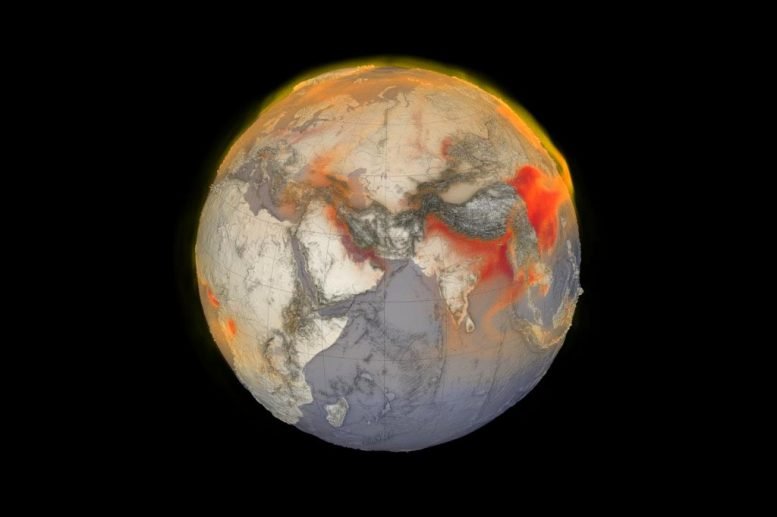 全球甲烷可视化