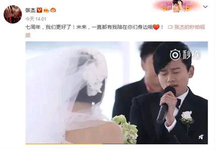 谢娜与张杰结婚视频