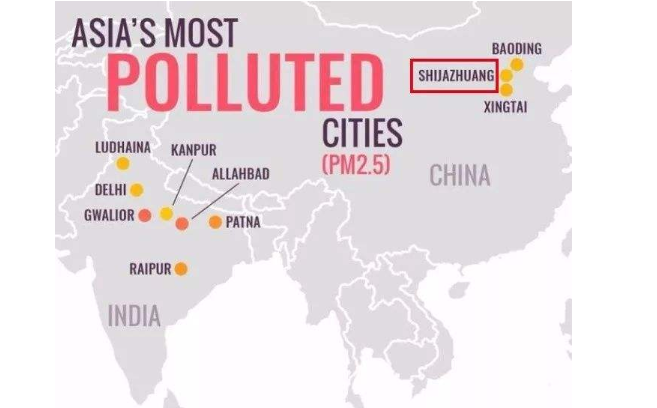 世界十大污染城市
